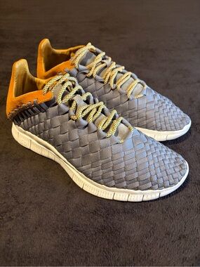 Nike Free Inneva Woven Mine Grey/Laser Orange/Sail 579916-008 (2013)